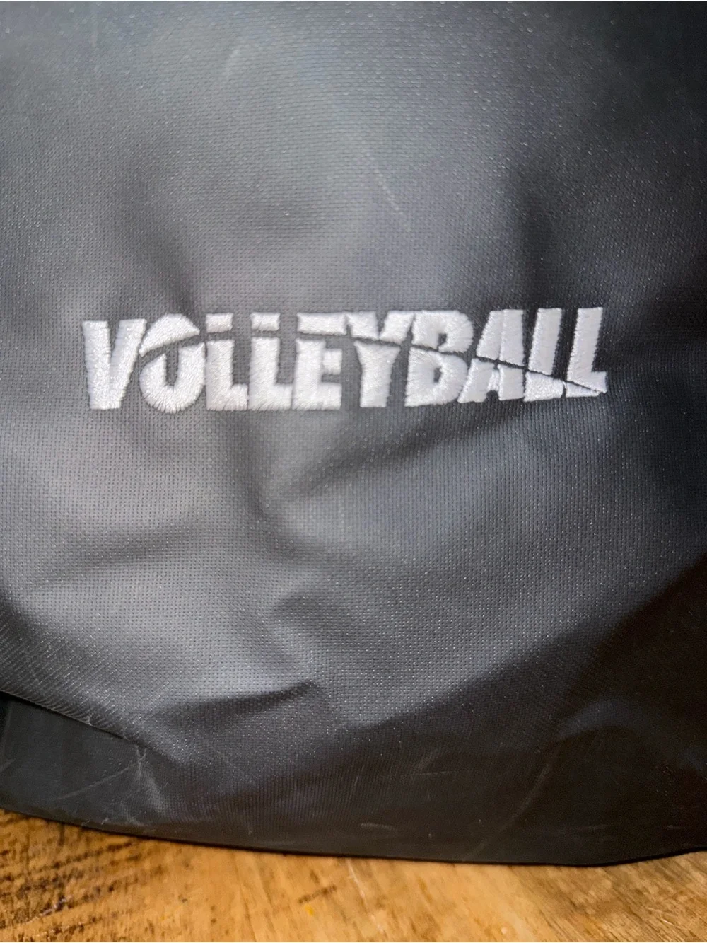 Nike Black Volleyball Backpack with White Swoosh